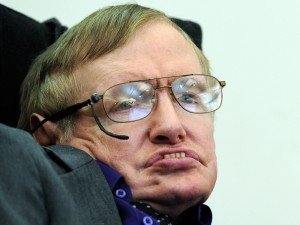 Image: Sir Stephen Hawking makes a rare public appearance